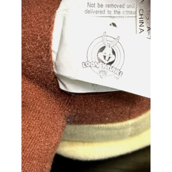 Vintage 1998 Looney Tunes Taz Plush By Ace 8" Brown & Beige Stuffed Animal Toy - Picture 3 of 4